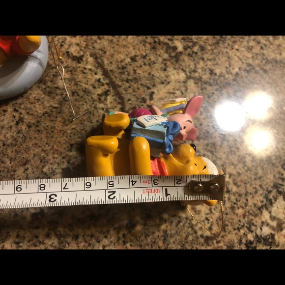 3 Winnie the Pooh Christmas ornaments - Picture 6 of 7